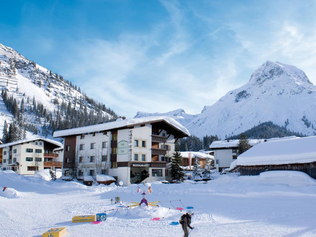 Pension Cafe Fritz Лех ам Алберг Екстериор снимка
