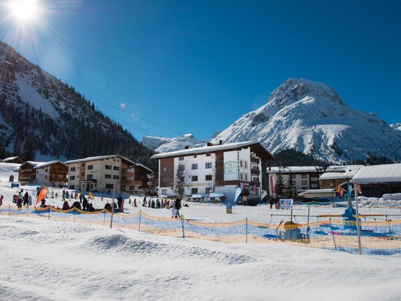 Pension Cafe Fritz Лех ам Алберг Екстериор снимка