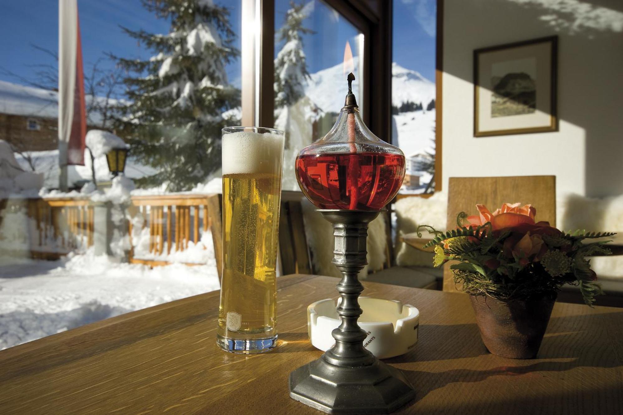 Pension Cafe Fritz Лех ам Алберг Екстериор снимка