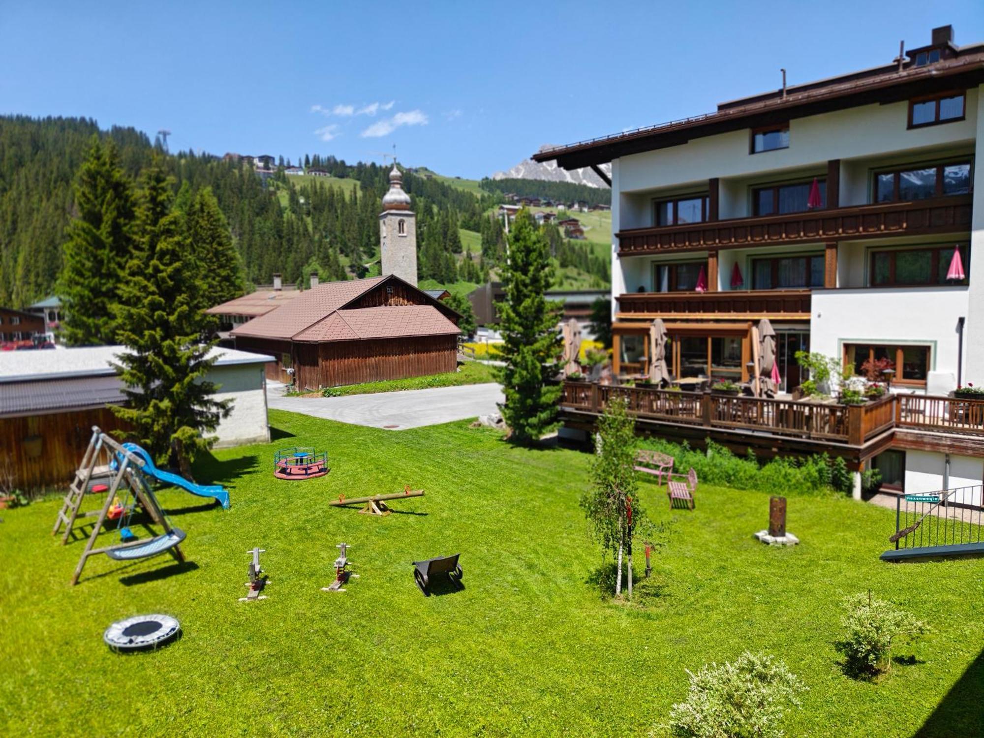 Pension Cafe Fritz Лех ам Алберг Екстериор снимка